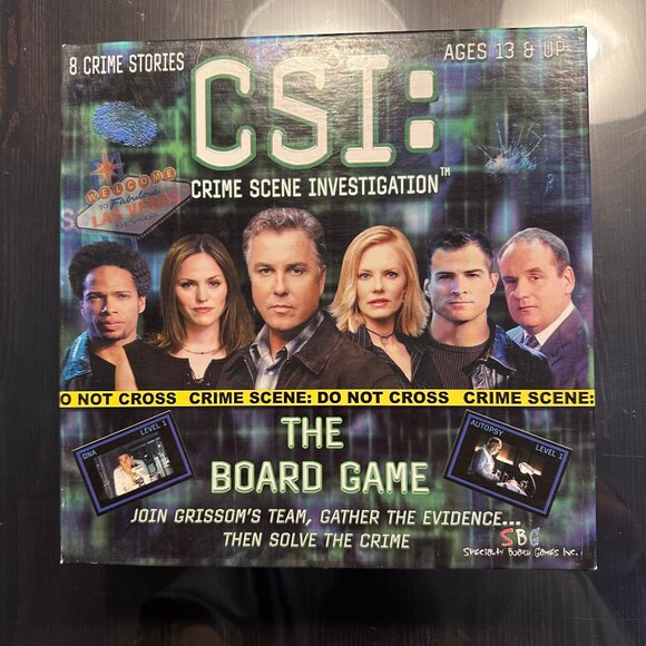 CSI: Crime Scene Investigation – The Board Game | 8 Crime Stories - Picture 1 of 8